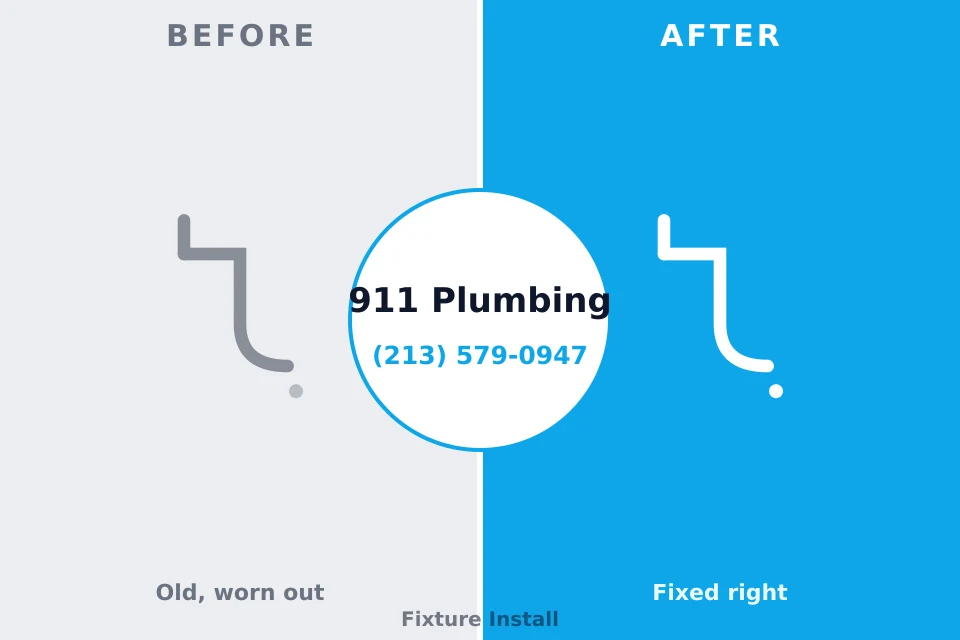 Before and after: plumbing company Captain Cook, HI